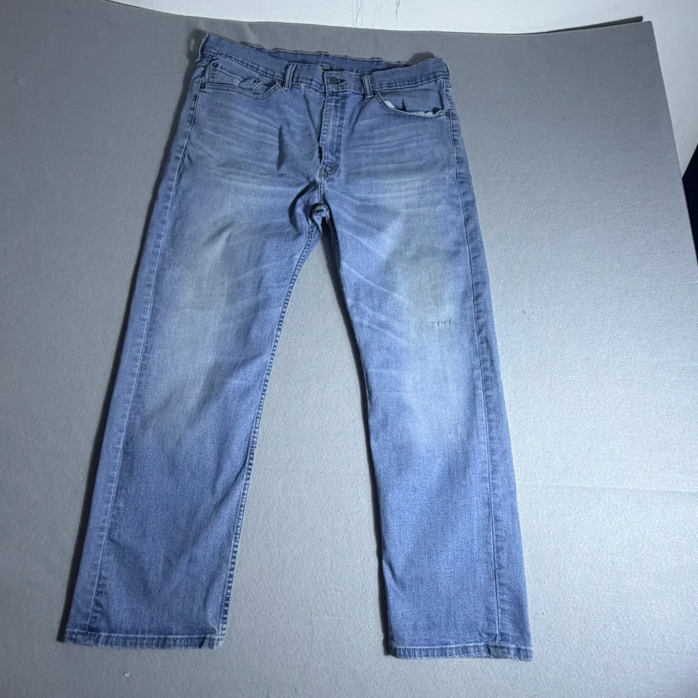 Levis 511 Slim Fit Jeans Mens 38x30 Medium Wash Blue Denim Stretch 04511-1907